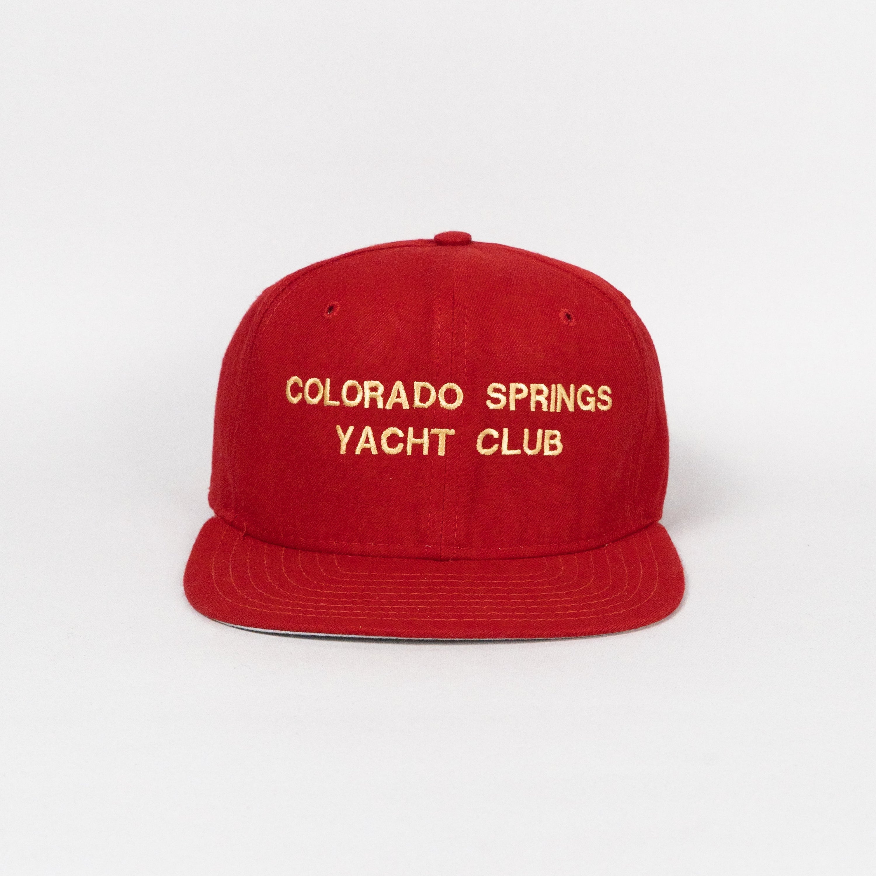 Colorado Springs Yacht Club 90s New Era Red