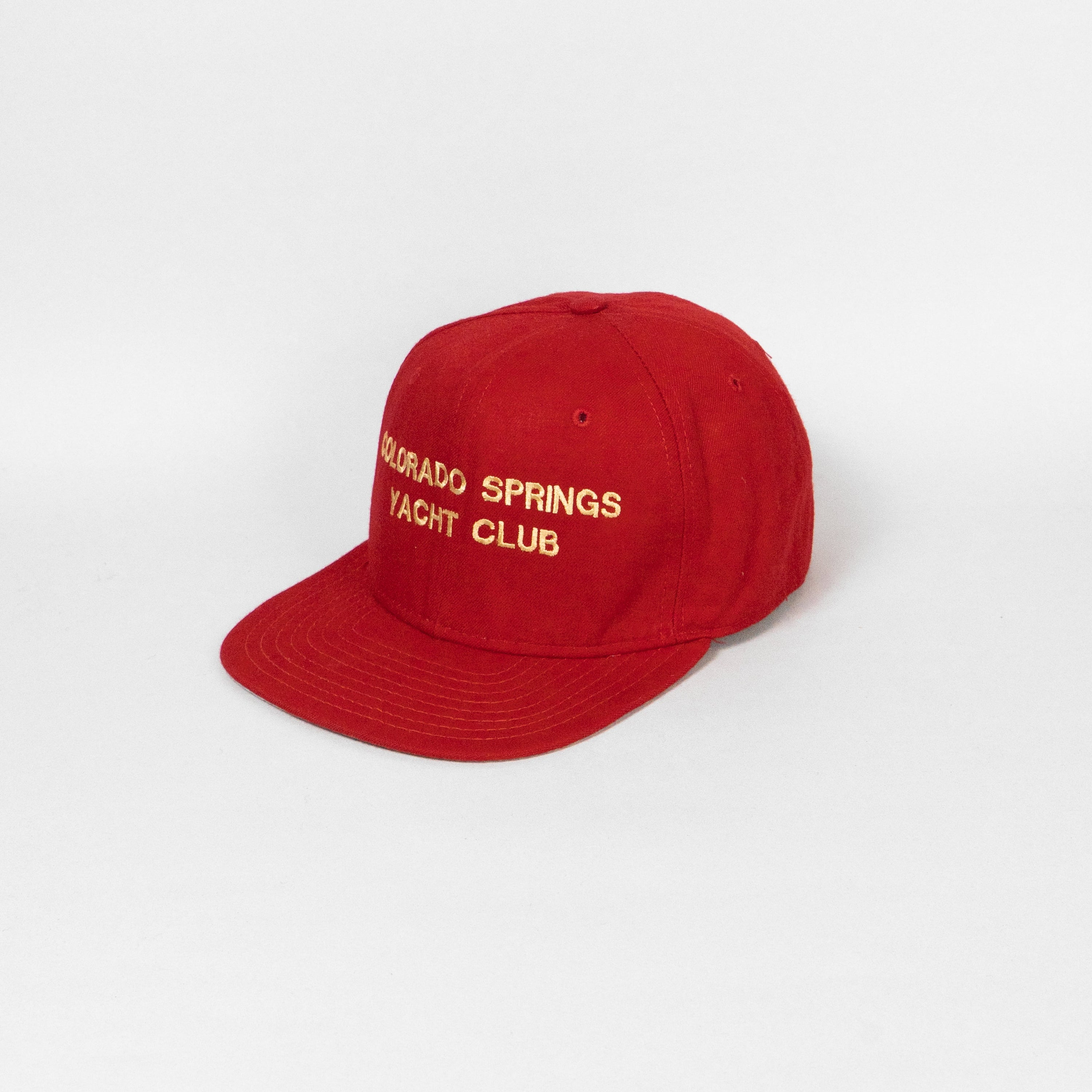 Colorado Springs Yacht Club 90s New Era Red