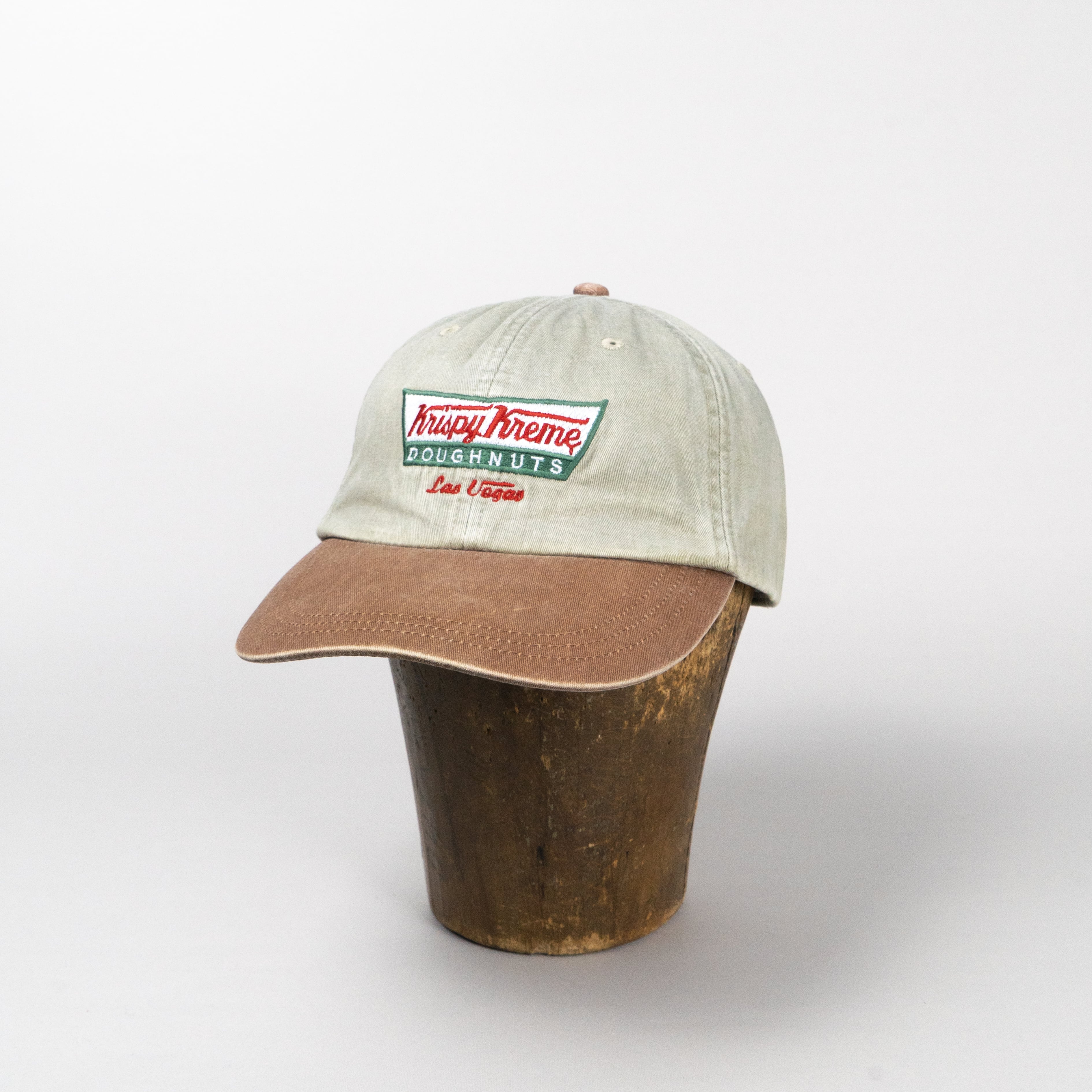 Krispy Kreme キャップ ベージュ VINTAGE 企業 Krispy Kreme – ALLCAPS