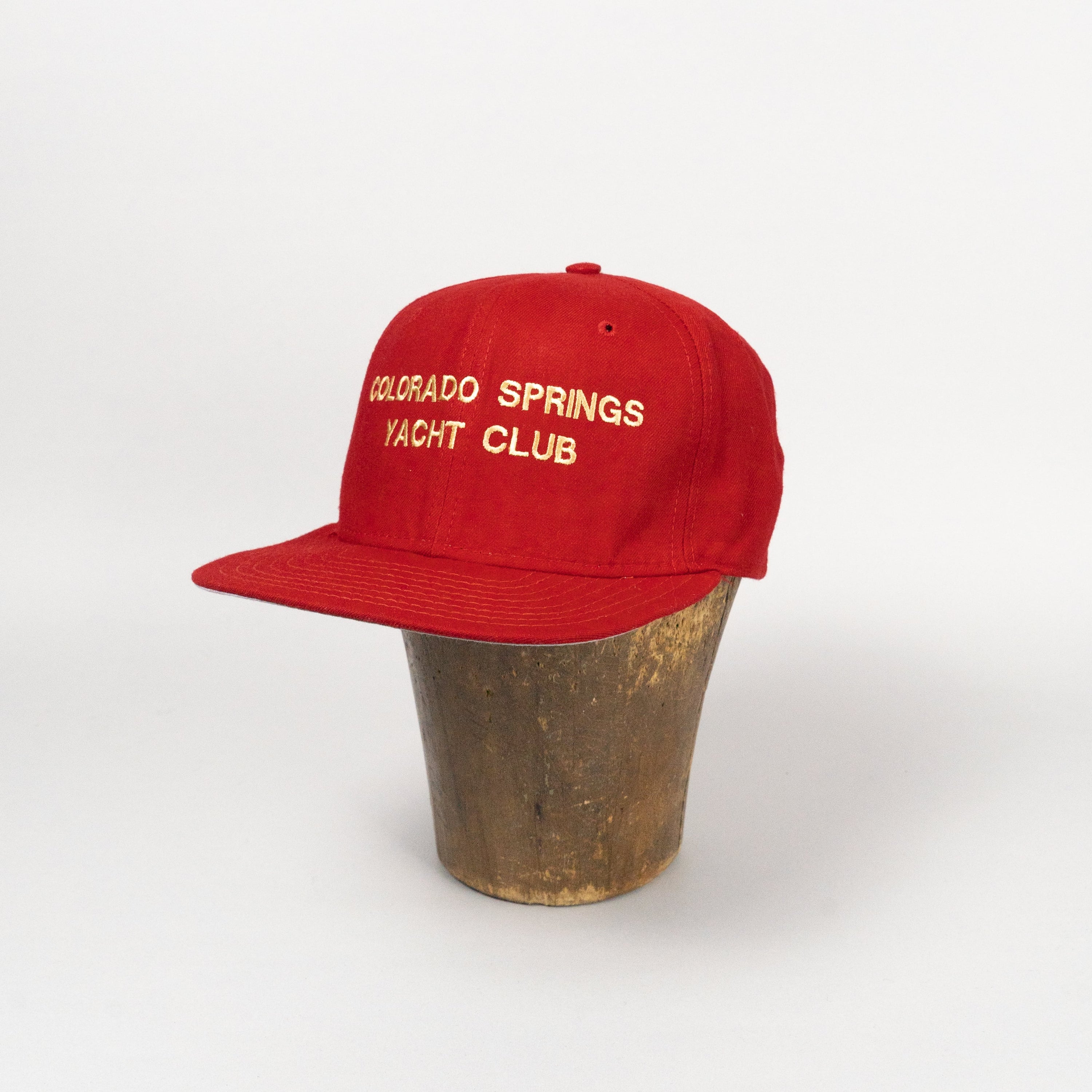 Colorado Springs Yacht Club 90s New Era Red