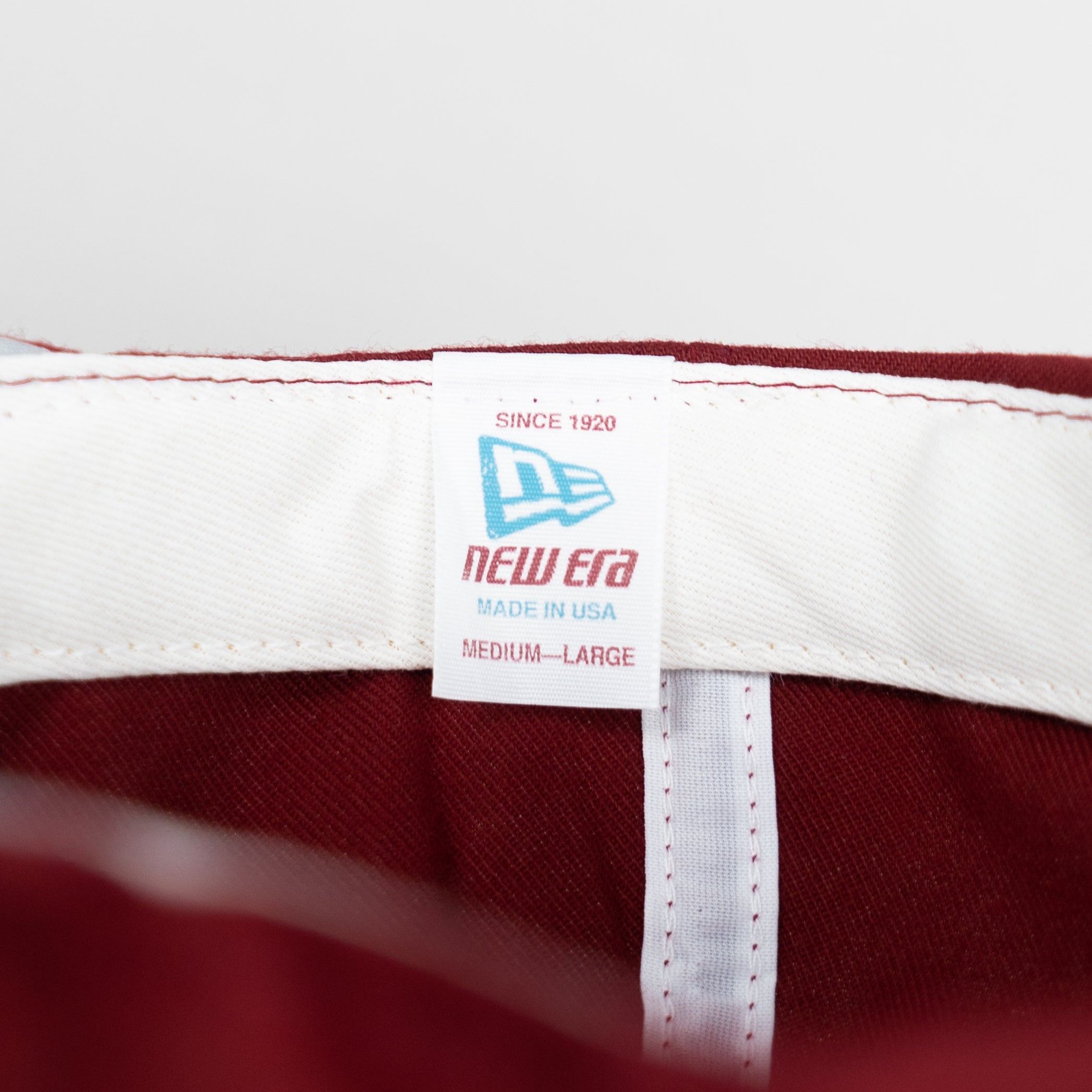 Blank Burgundy New Era