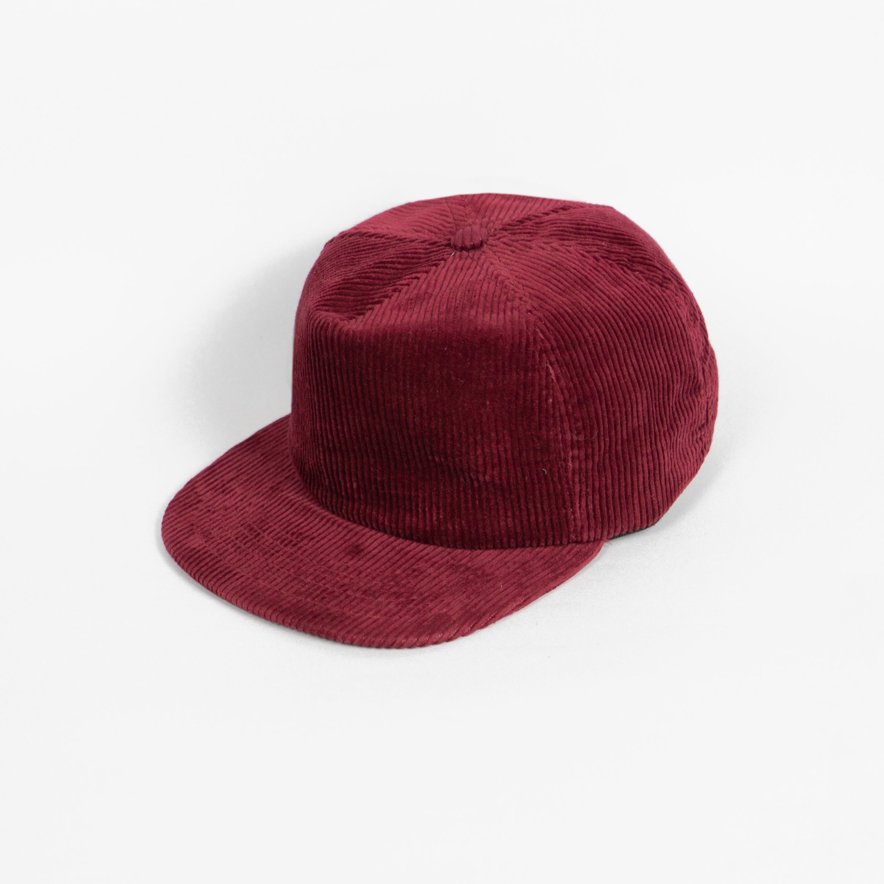 Blank Burgundy Corduroy New Era