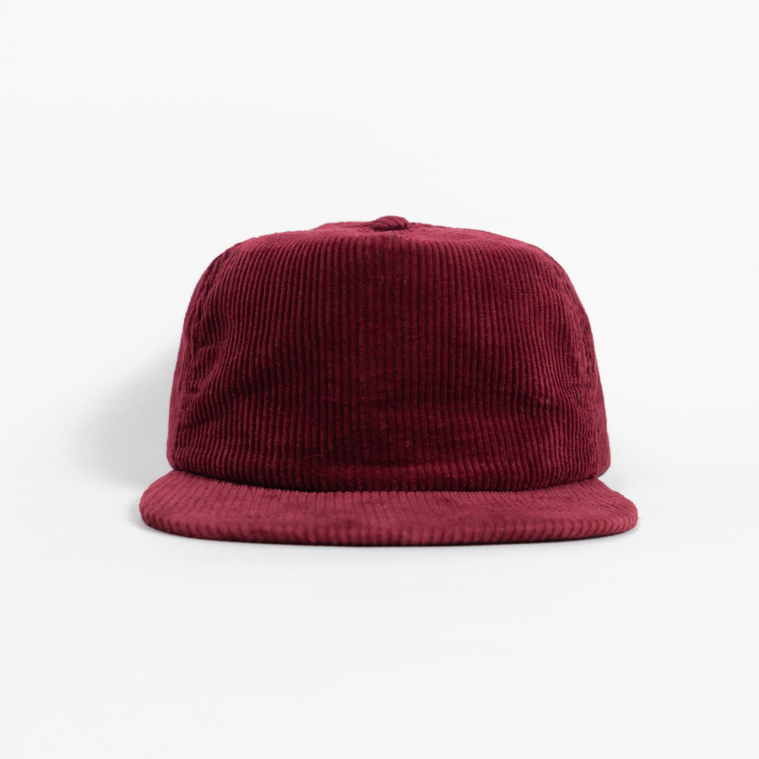 Blank Burgundy Corduroy New Era