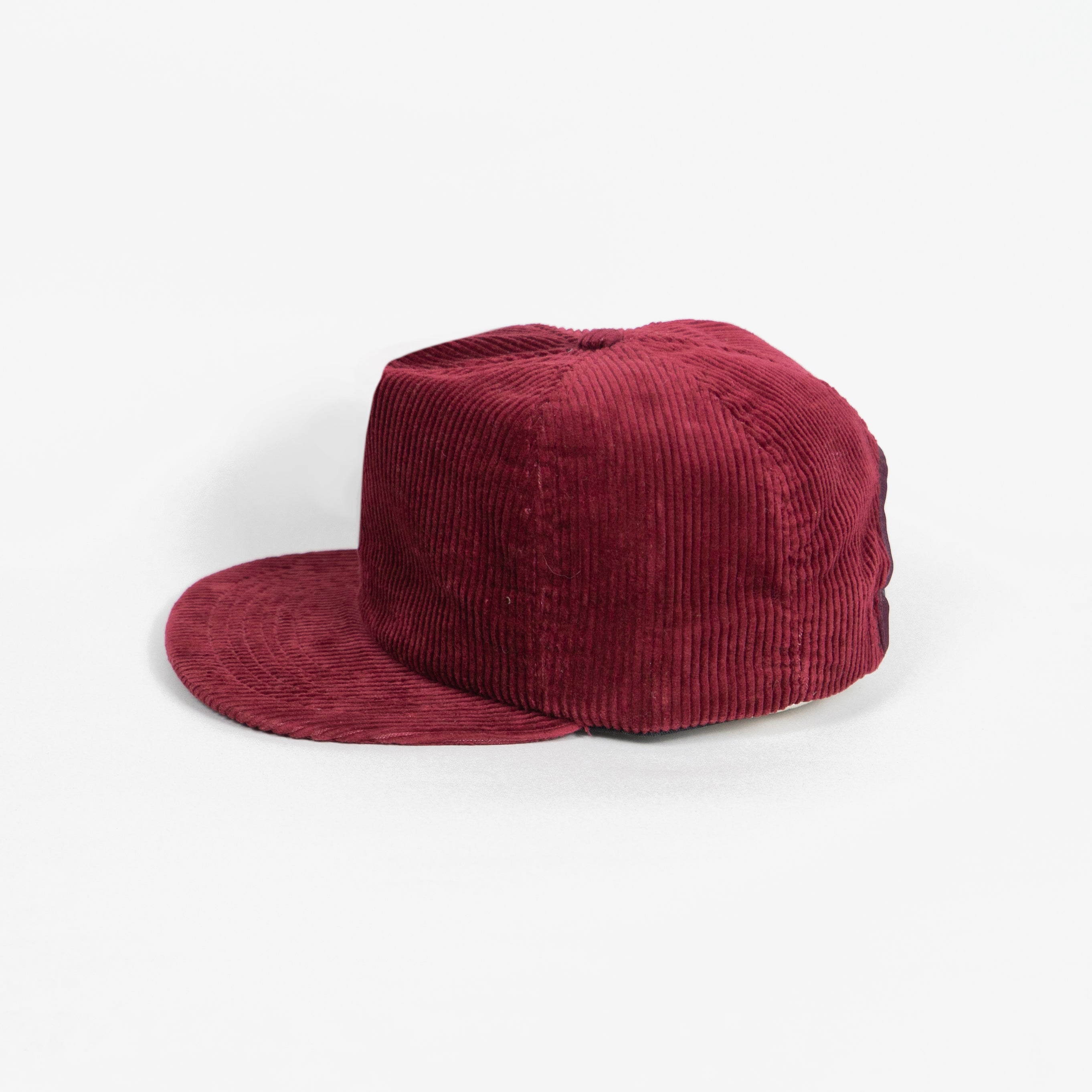 Blank Burgundy Corduroy New Era