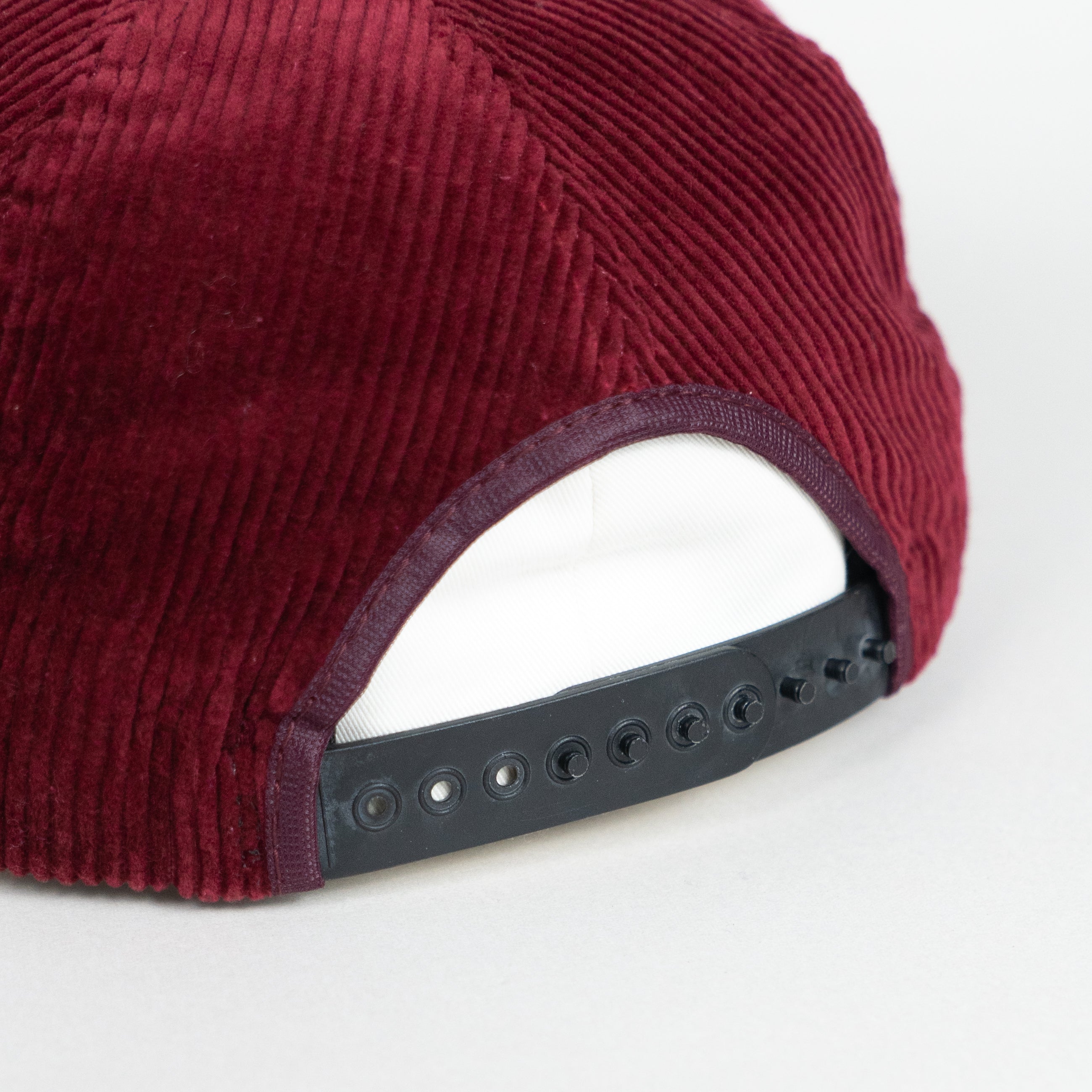 Blank Burgundy Corduroy New Era