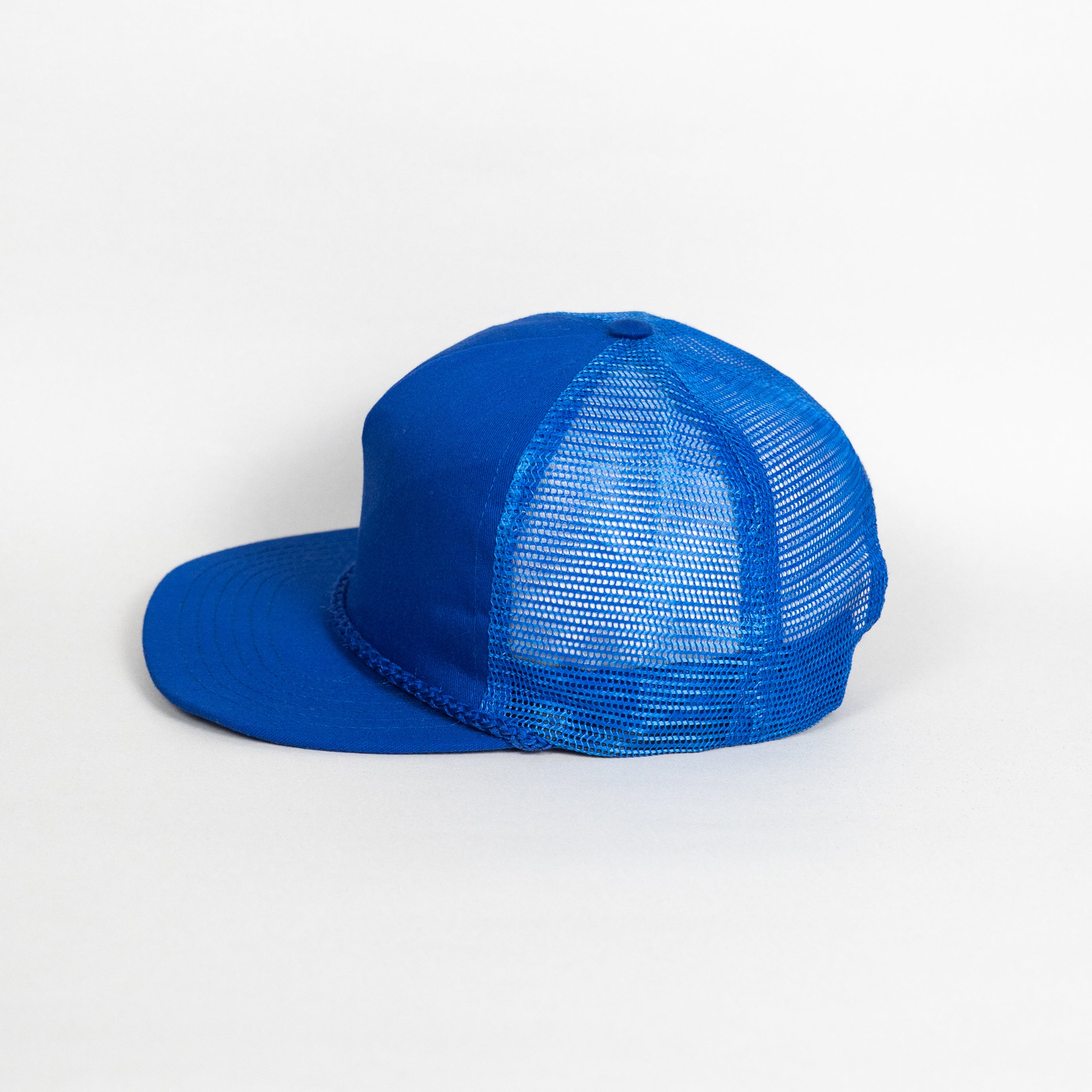 Blank Blue Mesh Cap