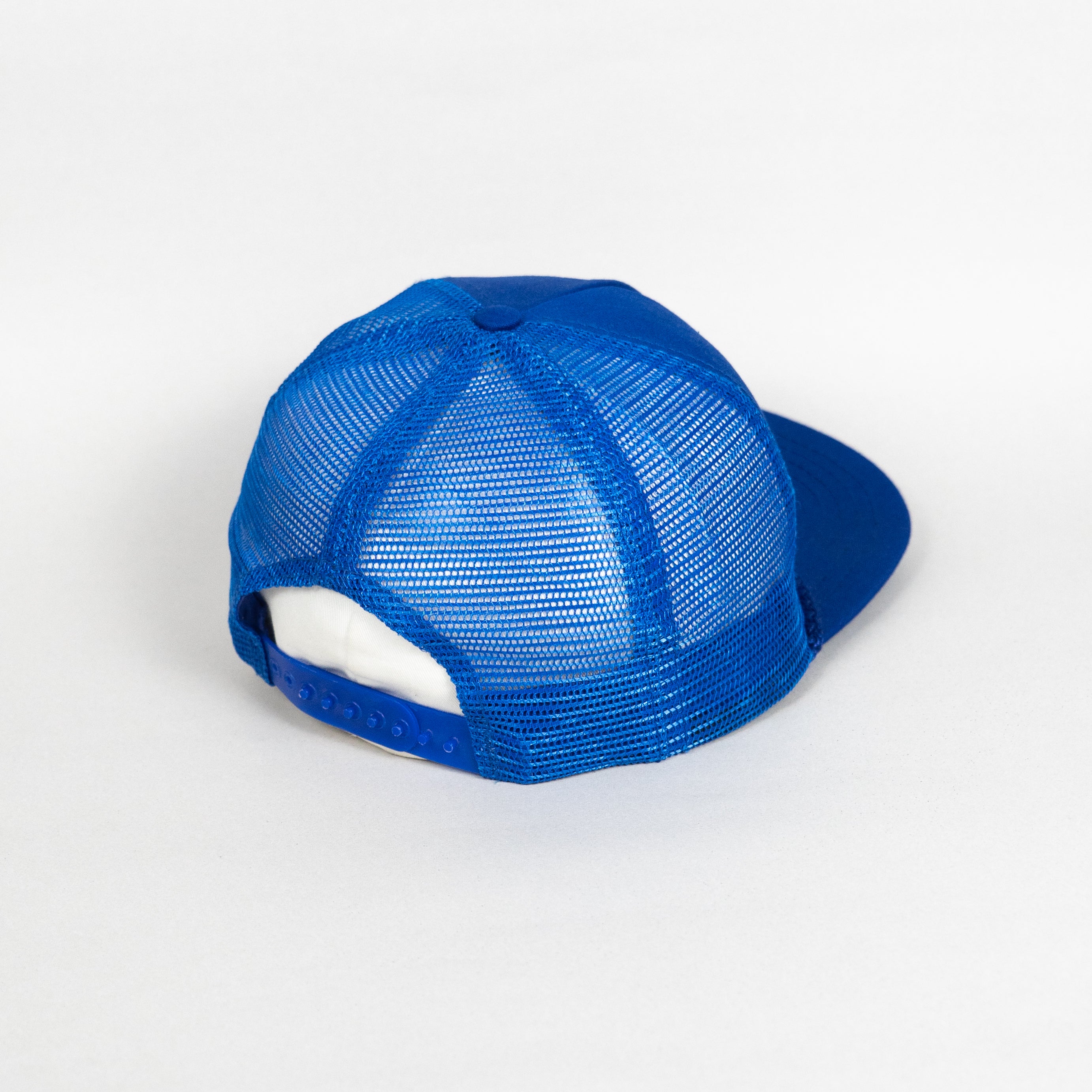 Blank Blue Mesh Cap