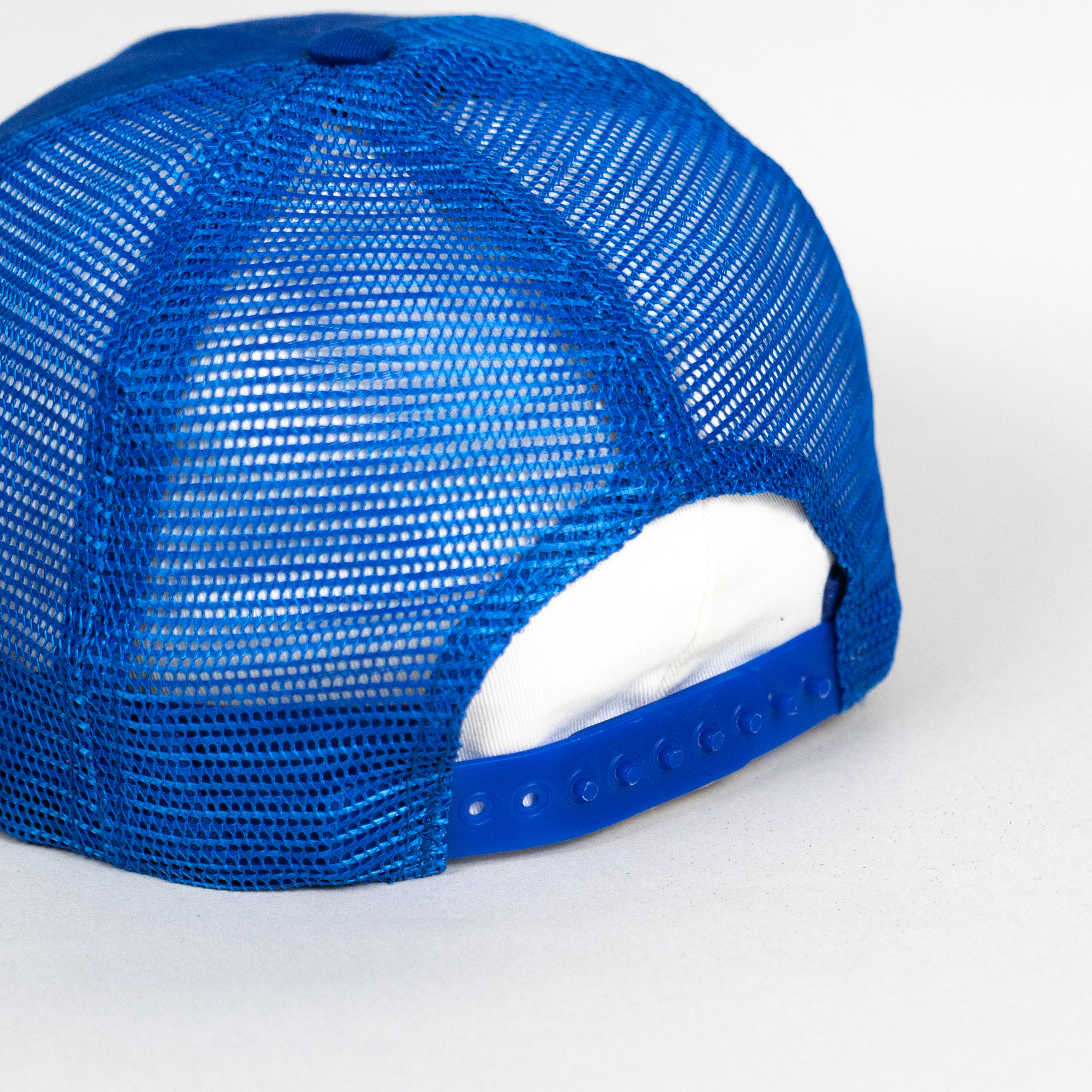 Blank Blue Mesh Cap