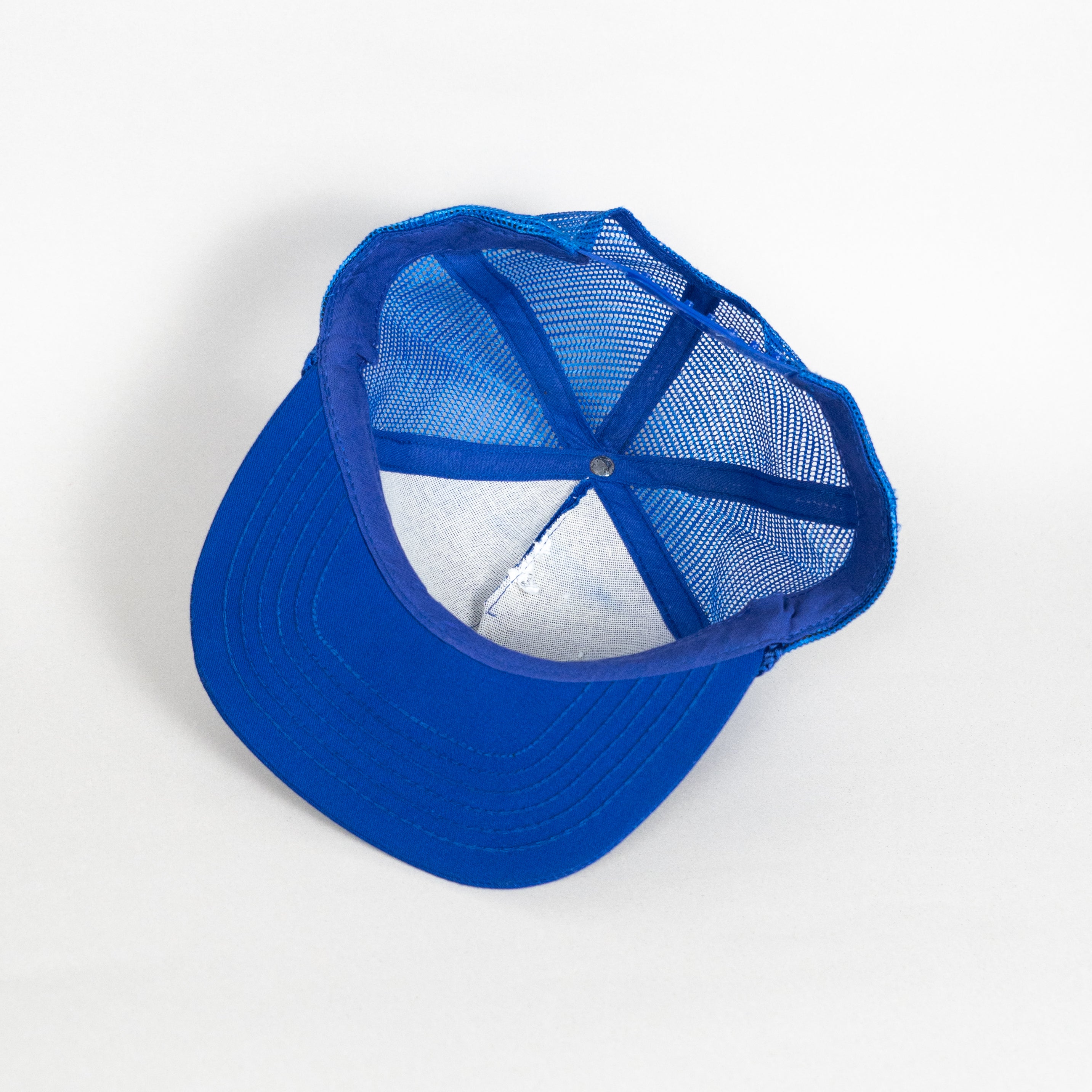 Blank Blue Mesh Cap