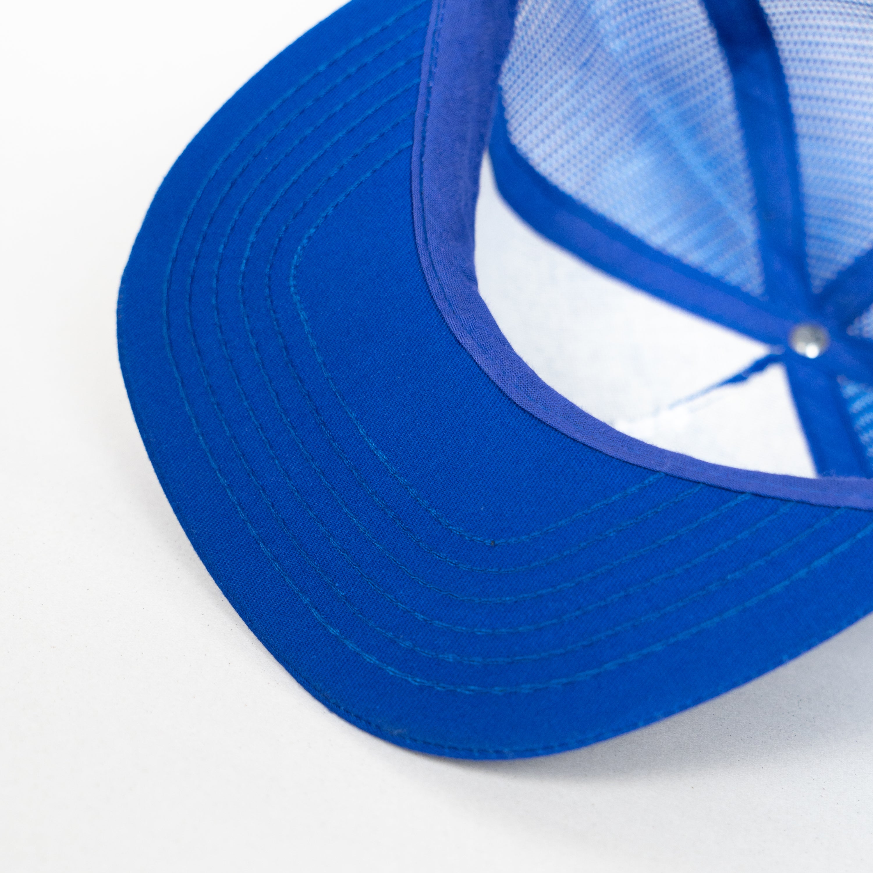 Blank Blue Mesh Cap