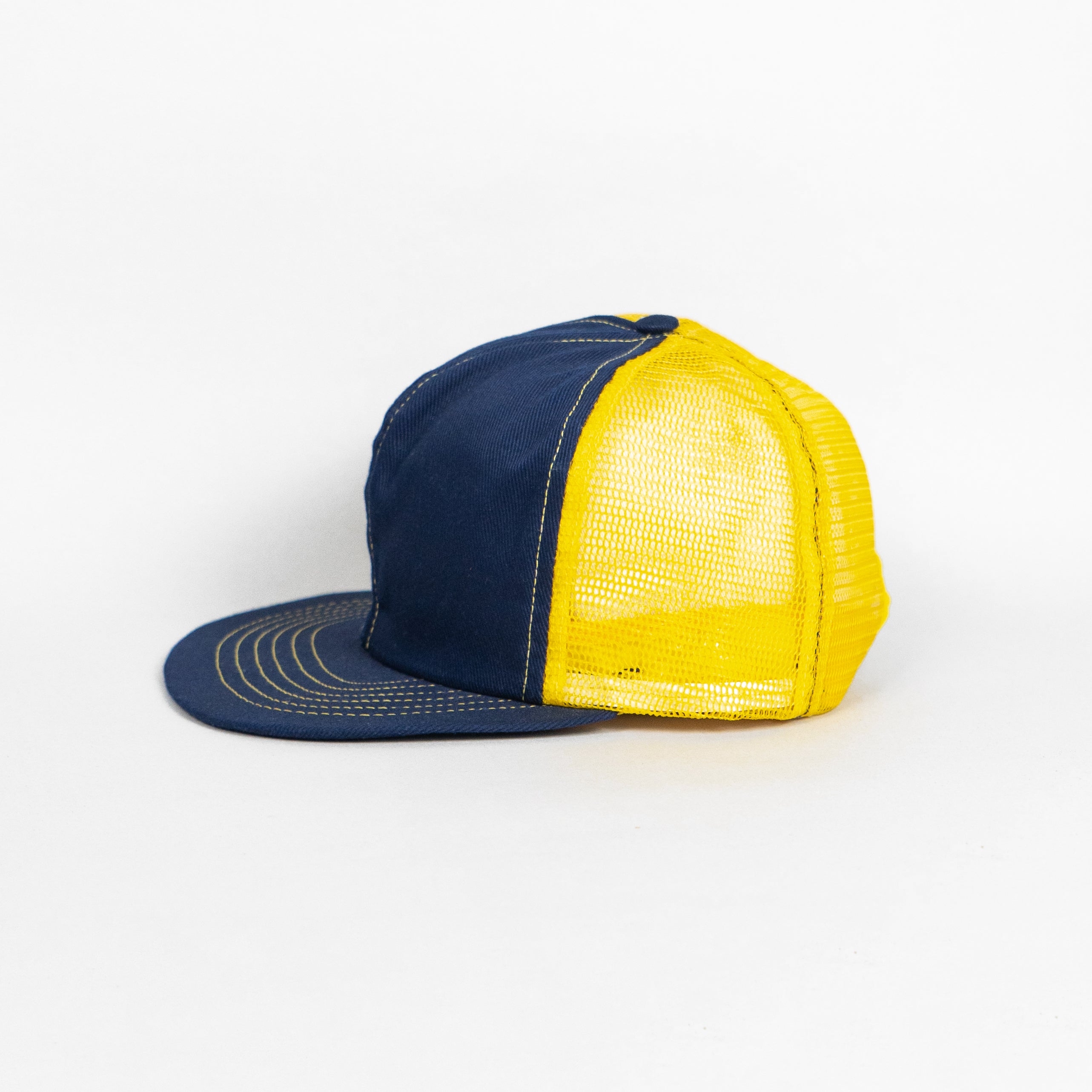 Blank Navy Mesh Cap