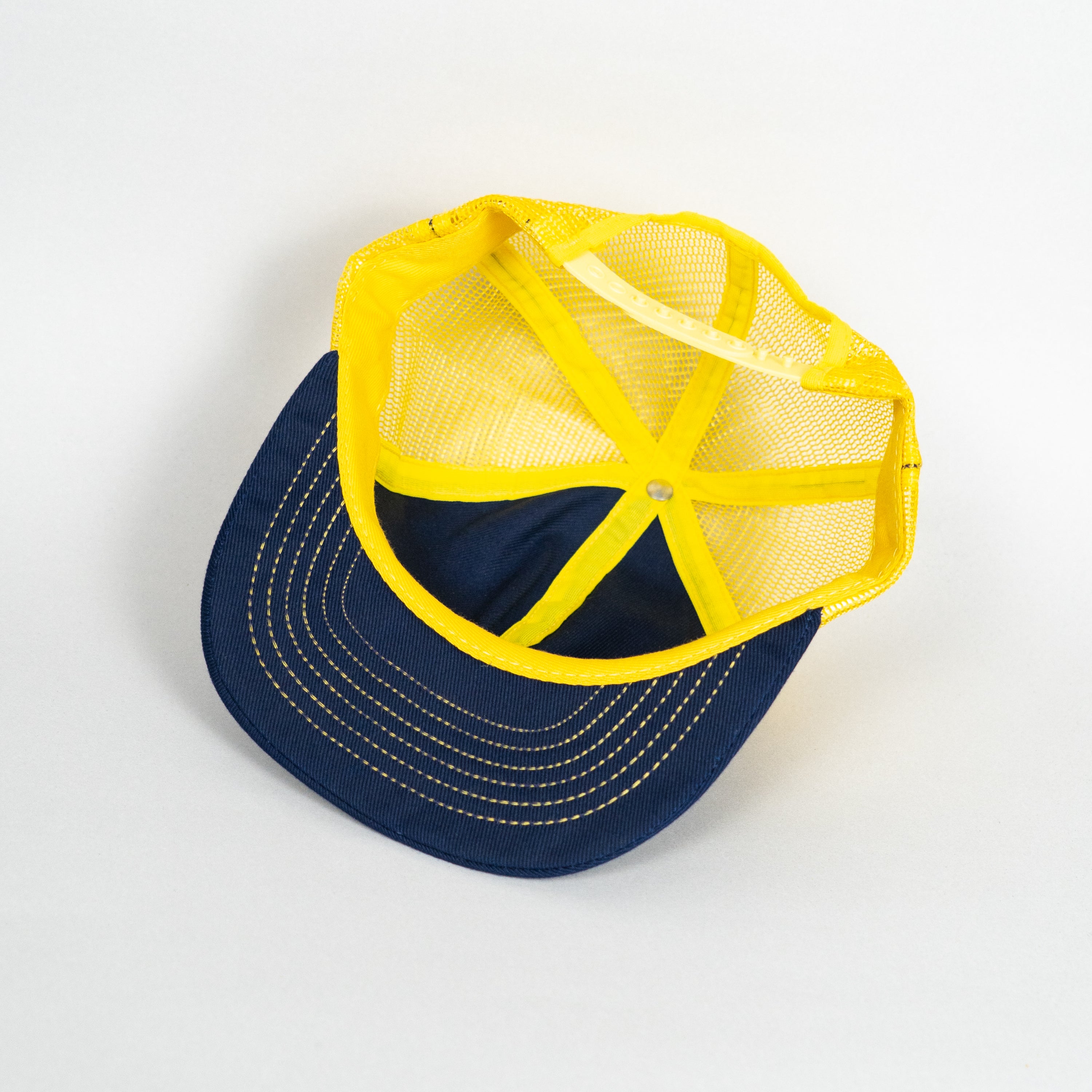 Blank Navy Mesh Cap