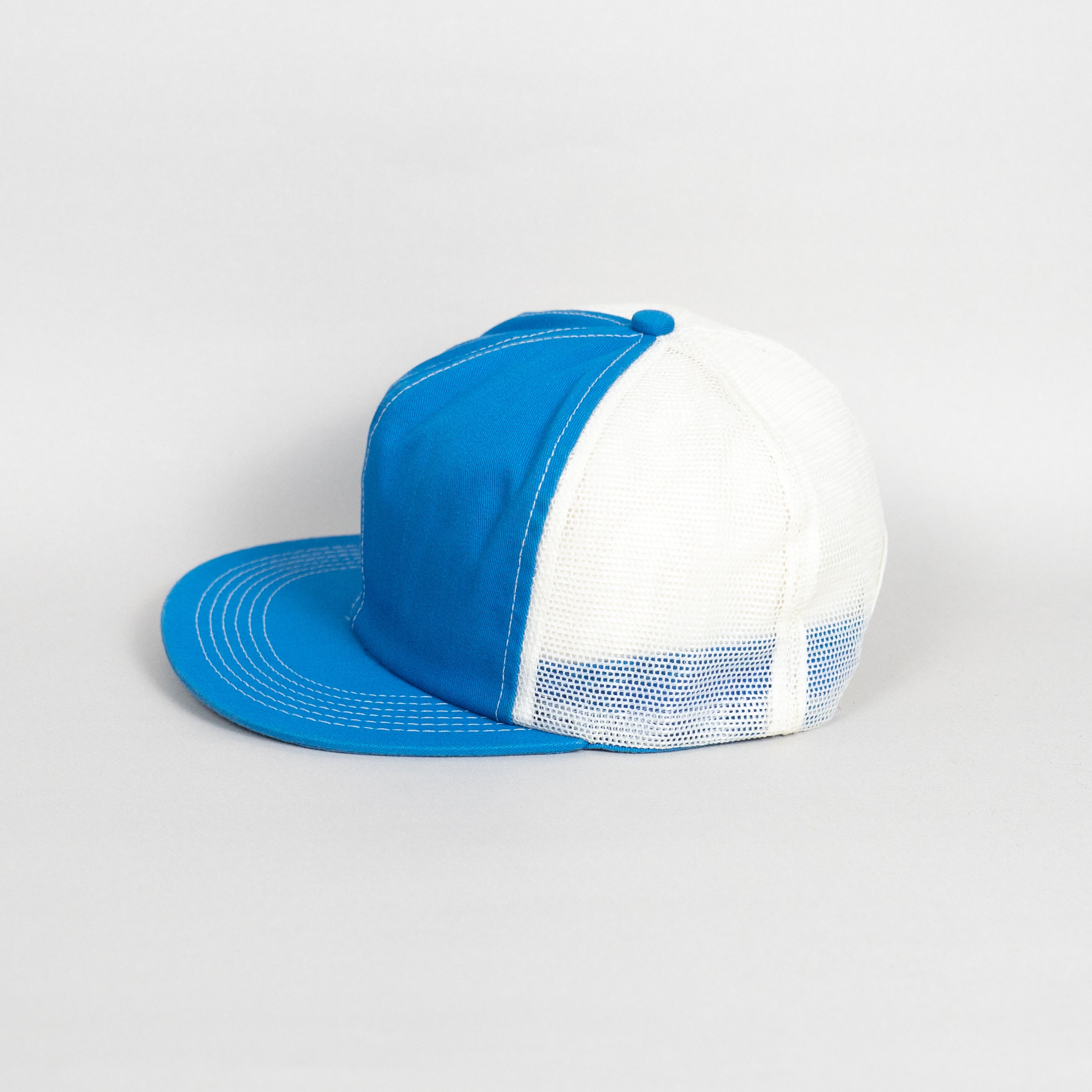 Blank Skyblue Mesh Cap