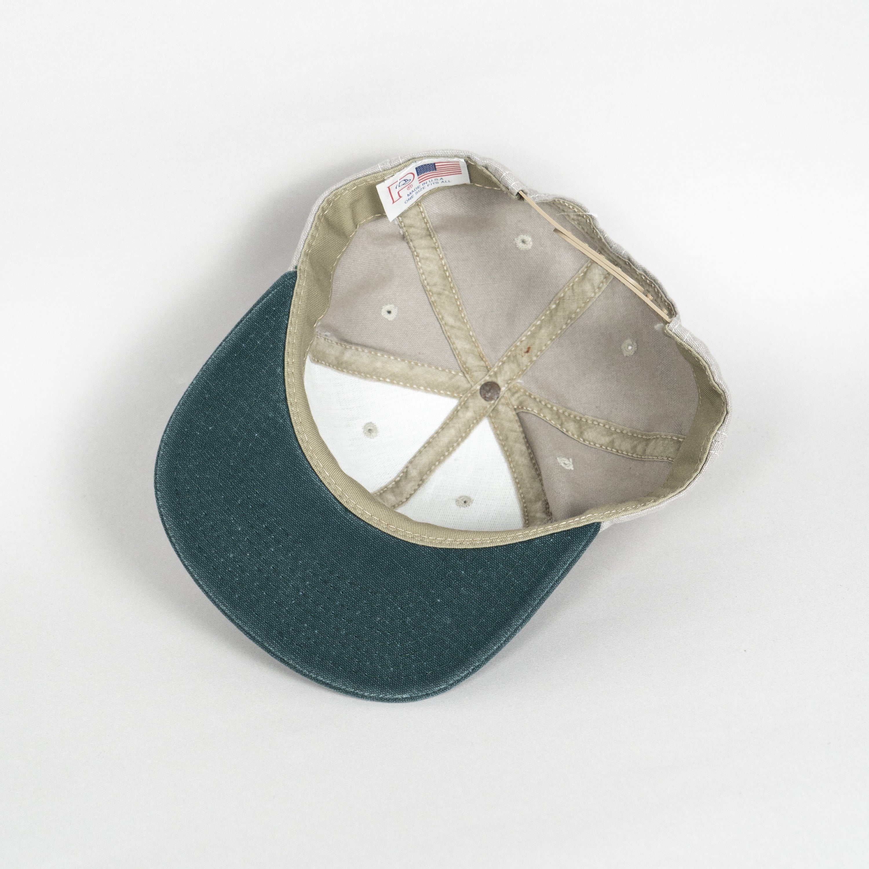 Blank Beige 2-Tone Cap