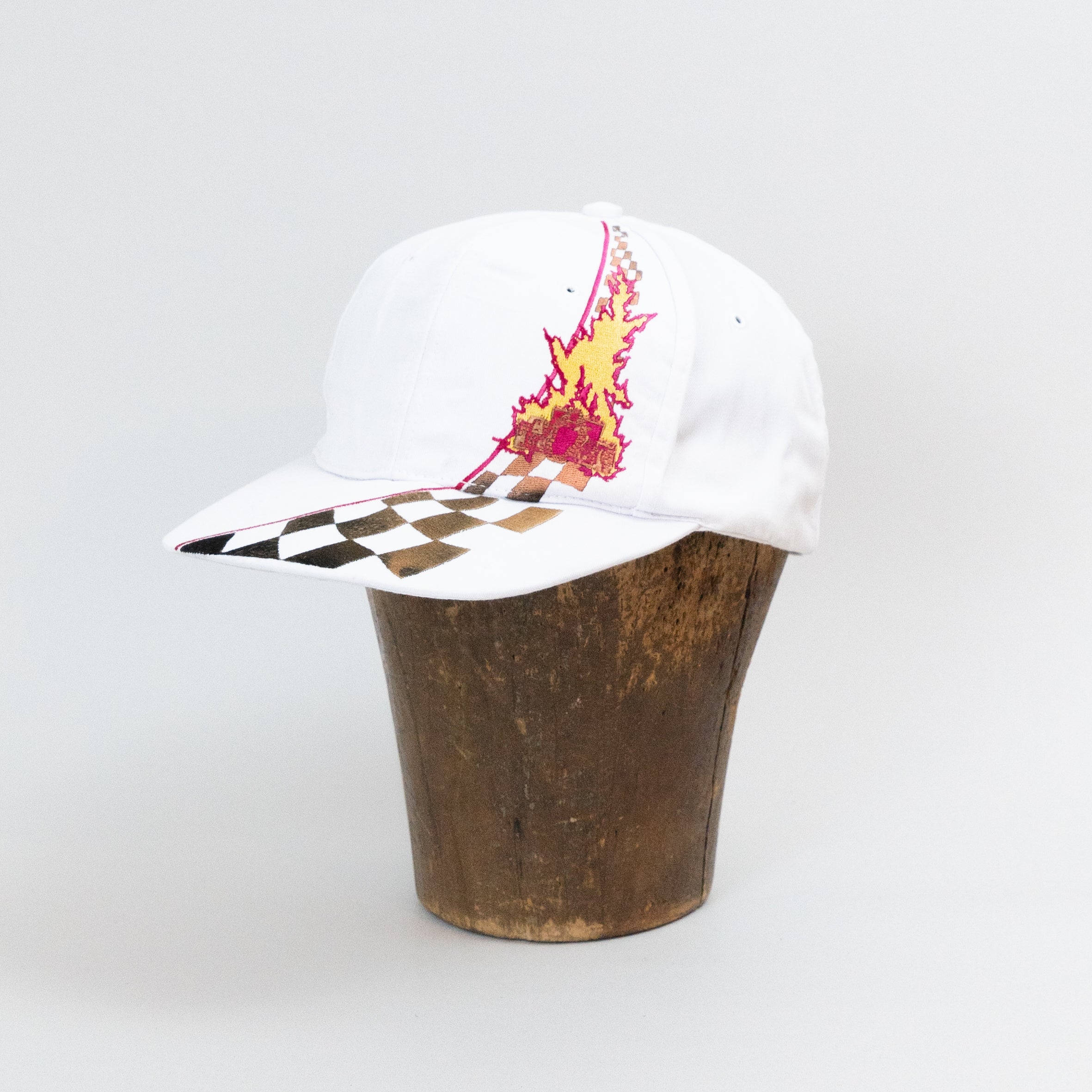 Checkered Flag White