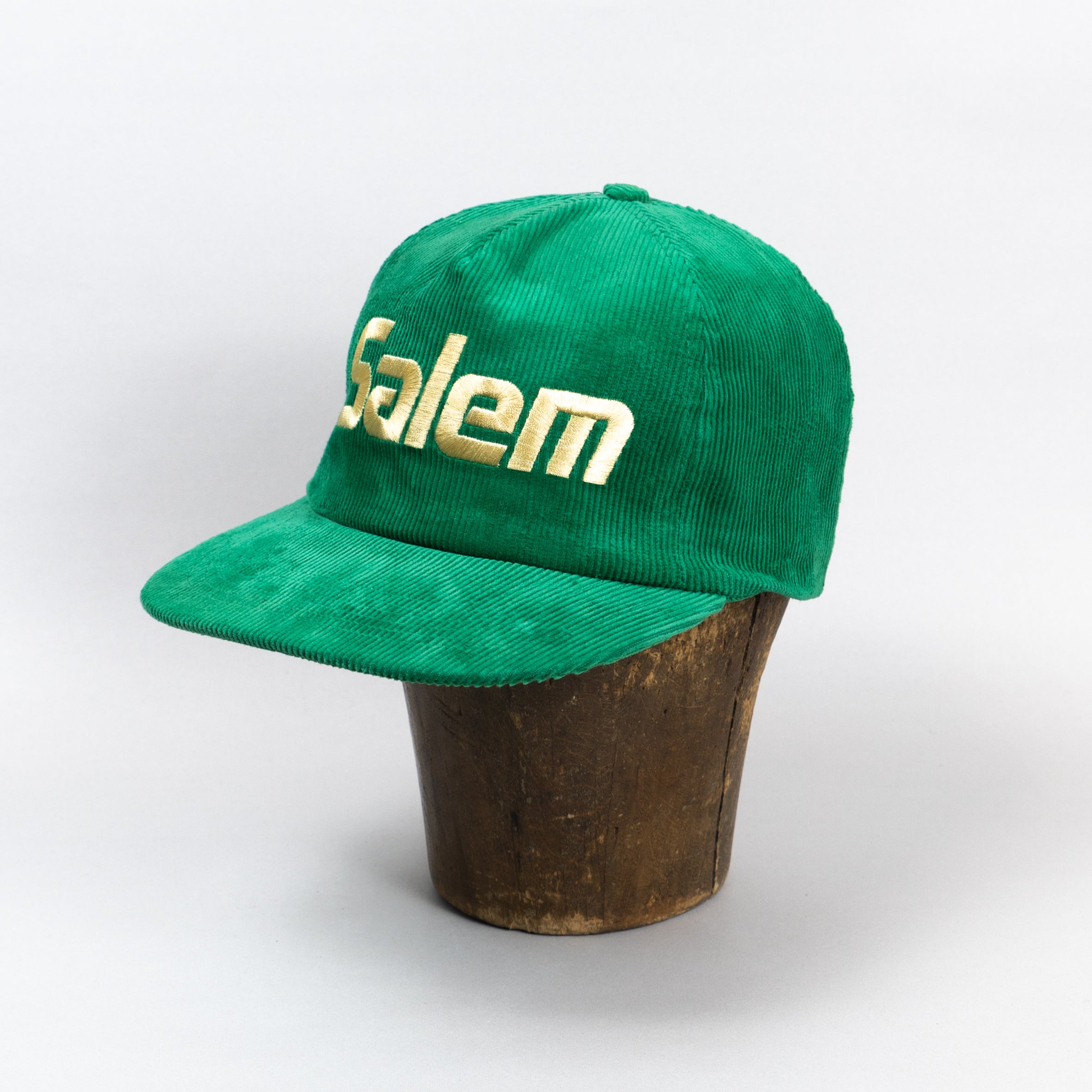 デッドストック SALEM セーラム トラッカーキャップ コーデュロイ タバコ Salem Corduroy Box Set – ALLCAPS