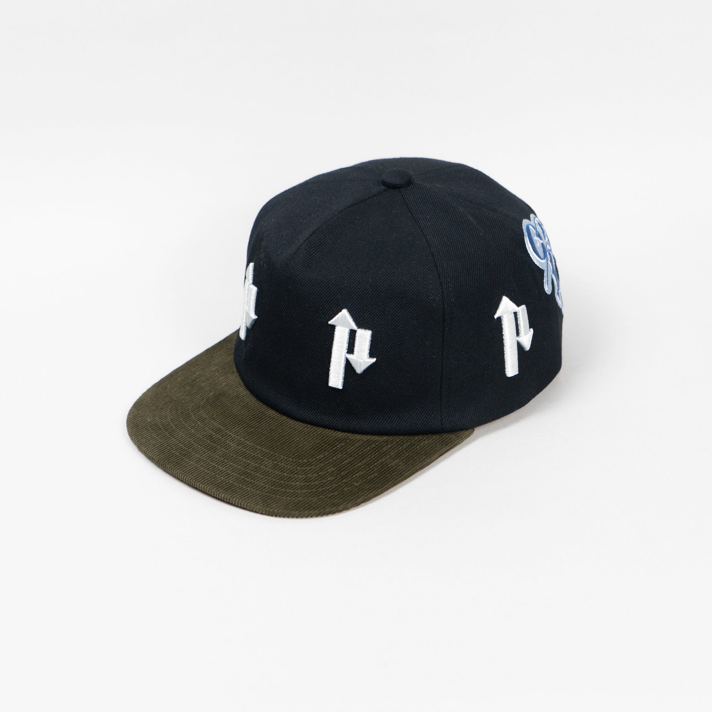 PHINGERIN × ALLCAPS ARROW CORD HAT - ALLCAPS TAG