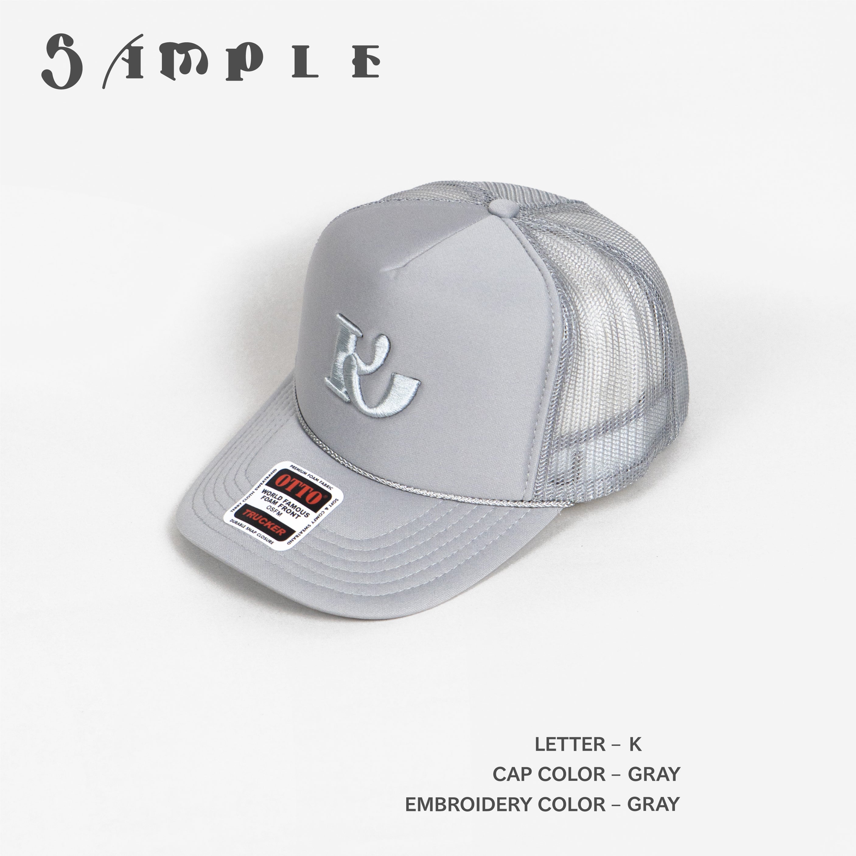 A to Z CUSTOM CAP
